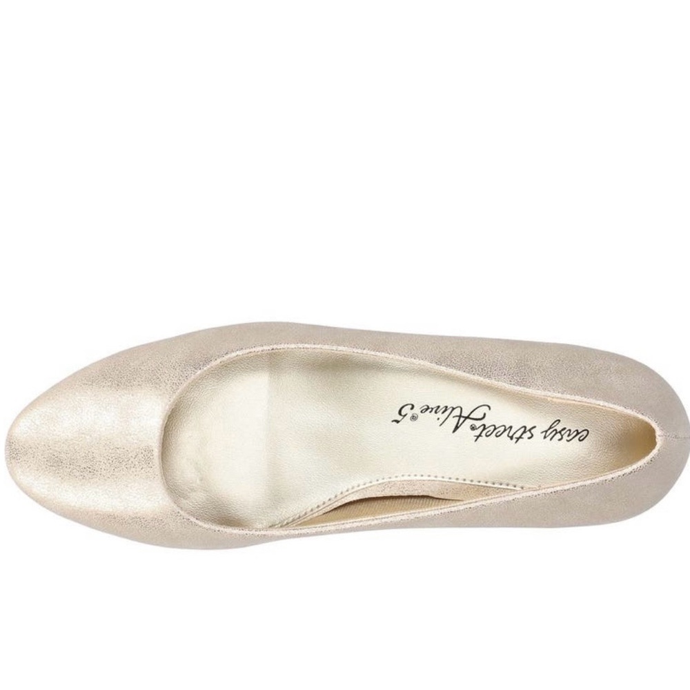 Easy Street Gold Women's Heels